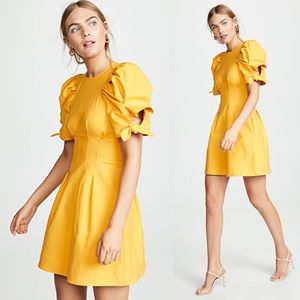 Sea New York Lennox Puff Sleeve Mini Dress Size 4